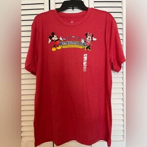 NWT Disney Parks Walt Disney World Entrance Archway T-Shirt size L MSRP $49.99